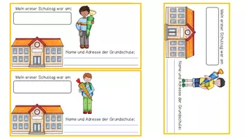 Vorschau - Arbeitsblätter - Erinnerungsbox Grundschulzeit - Seite 3
