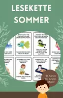 Vorschau - Spiele - Lesekette Sommer / Bewegungsspiel für Klasse 2 & 3 - Deckblatt