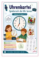 Vorschau - Arbeitsblätter - Uhrzeit - Spielerisch die Uhr lernen - Deckblatt