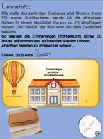 Vorschau - Arbeitsblätter - Erinnerungsbox Grundschulzeit - Deckblatt
