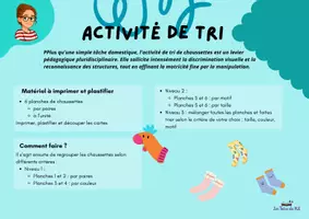 Aperçu - Jeux - Activité de tri : "SOS chaussettes" - Page 2