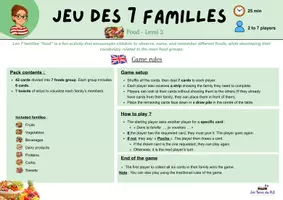 Aperçu - Apprentissages en autonomie - 7 familles "Les aliments" (niveau 2) - Page 3