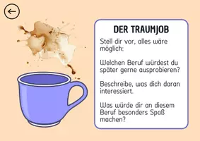 Vorschau - Spiele - Kaffeklatsch - Gesprächsimpulse zur Berufsorientierung - Seite 1