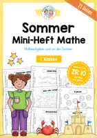 Vorschau - Arbeitsblätter - Mini-Heft: Mathe im Sommer - Zahlenraum bis 10 (21 Arbeitsblätter) - Deckblatt