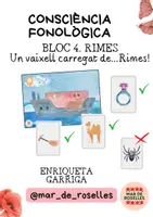 Vista previa - Juegos / Gamificación - CAT Consciència Fonològica RIMES: Un vaixell carregat... - Portada