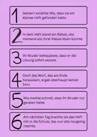 Vorschau - Stundenentwürfe - Laufdiktat das oder dass | Rechtschreiben | Klasse 6/7 - Seite 2