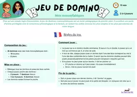 Aperçu - Jeux - Dominos monosyllabiques - Page 2