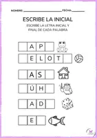 Vista previa - Unidades / Secuencias / Situaciones de Aprendizaje - A PRACTICAR! - LECTOESCRITURA - PSP HIGONET LANG AGOSTINA - página 1