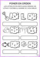 Vista previa - Unidades / Secuencias / Situaciones de Aprendizaje - A PRACTICAR! - LECTOESCRITURA - PSP HIGONET LANG AGOSTINA - página 2