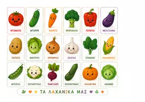 Προεπισκόπηση - Πλάνο μαθήματος / Υλικό για τον εκπαιδευτικό - Μαθαίνοντας τα φρούτα και τα λαχανικά και πως να τρώω σωστά - Σελίδα 3