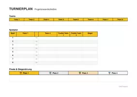 Vorschau - Spiele - Fingertorwandschießen mit Fingerpuppen | Basteln zur Fußball-WM | Sport & Kunst Grundschule - Seite 2