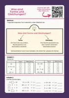 Vorschau - Unterrichtsreihen - Arbeitsheft Terme – selbstorientiert & motivierend - Seite 1