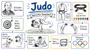 Vorschau - Arbeitsblätter - Lernposter + Arbeitsblatt "Judo" + Onlineübung & MP3 + Mindmap + Infografik - Seite 2