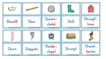 Vorschau - Spiele - Materialpaket Lesespiele Einsterns Schwester - Seite 3