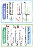 Vorschau - Präsentationen/Tafelbilder - Strategiekarten für Rechengeschichten in der 1. Klasse - Seite 2