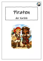 Vorschau - Arbeitsblätter - Piraten der Karibik - Deckblatt