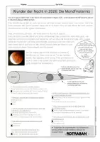 Vorschau - Arbeitsblätter - Sachtext: Die Mondfinsternis, Wunder der Nacht in 2026 - Seite 2