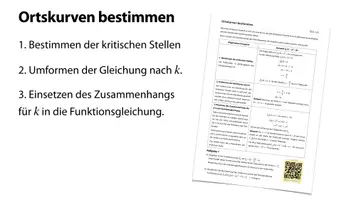 Vorschau - Arbeitsblätter - Ortskurven von Funktionsscharen bestimmen - Seite 3