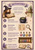 Vista previa - Hojas de trabajo - Juego Emocional - Poción Desconocida - página 2
