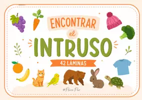 Vista previa - Hojas de trabajo - Encuentra al intruso - Atención y Discriminación Visual - Portada