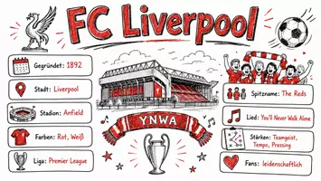 Vorschau - Arbeitsblätter - Lernposter + Arbeitsblätter zum Thema "FC Liverpool" + Lösung & MP3 + Mindmap + Infografik - Seite 2