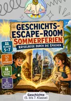 Vorschau - Arbeitsblätter - Escape Room Sommerferien Geschichte - Deckblatt