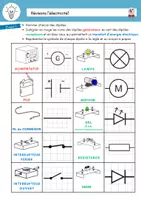 Aperçu - Feuilles d'exercices - Physique-chimie: révisons l'électricité (avec des puzzles cards)! - Page 1
