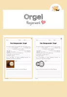 Vorschau - Arbeitsblätter - Orgel: Regierwerk - Deckblatt