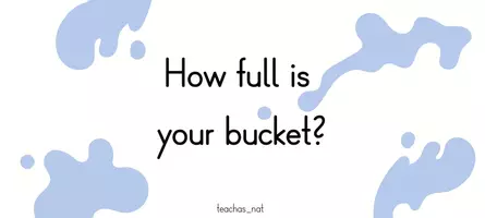 Vorschau - Mal- und Bastelvorlagen - "How full is your bucket" Bastelvorlage - Seite 1