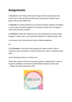Vorschau - Test - 2 weitere Klausurvorschläge mit EWH, gender, tradwife, Abitur, mündliche Prüfung, mock exam - Seite 1