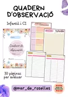 Vista previa - Evaluación - CAT Quadern d'observació: anotacions i graelles - Portada