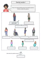 Vorschau - Arbeitsblätter - My family - workbook (worksheets: vocabulary, writing, quiz) - Seite 3