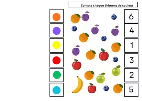 Aperçu - Apprentissages en autonomie - logico primo-ligne dénombrer avec les fruits - Page 2