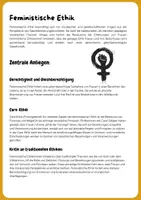 Vorschau - Merkblätter - Feministische Ethik - Seite 1
