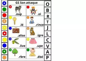 Aperçu - Apprentissages en autonomie - logico son d'attage et mots inspirés de kit et siam GS/CP - Page de couverture