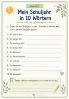 Vorschau - Stundenentwürfe - Notfallmappe für die letzten Schulwochen - sofort einsetzbares Material für die Grundschule - ruhige Arbeitsblätter, Reflexion, Spiele & Checklisten - Seite 3
