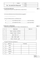 Vorschau - Klassenarbeiten - Elektrischer Widerstand – Test + Lösungen - Deckblatt