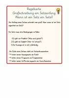 Vorschau - Stundenentwürfe - Groß- und Kleinschreibung - Satzanfänge - Klasse 2-4 - Regelkarte + Wortkarten - Seite 2