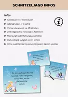 Vorschau - Spiele - Meerjungfrau Schnitzeljagd für draußen | Outdoor Garten Schatzsuche Geburtstag Kinder | 4–8 Jahre - Seite 3