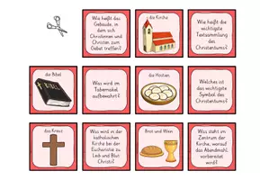 Vorschau - Stundenentwürfe - Christentum Weltreligion Ethik Religion ZUORDNUNGSSPIEL - Seite 3