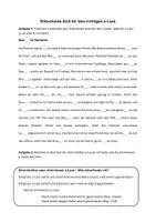 Vorschau - Arbeitsblätter - Arbeitsblatt - Entscheide dich für den richtigen s-Laut - Deckblatt
