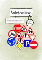 Vorschau - Arbeitsblätter - Arbeitsheft zu den Verkehrszeichen (Verkehrserziehung) - Deckblatt