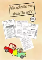 Vorschau - Arbeitsblätter - Materialpaket zum Berichte schreiben - Seite 2