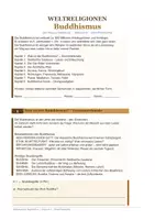 Vorschau - Arbeitsblätter - Komplettpaket Weltreligionen Klasse 6-8 | Christentum | Judentum | Islam | Hinduismus | Buddhismus | sofort einsetzbar | Ethik Religion - Seite 1