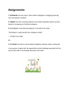 Vorschau - Test - Materialpaket 6 Klausurvorschläge mit EWH, digital age, AI, mock exams, Abitur Englisch - Seite 2