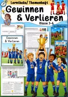 Vorschau - Unterrichtsreihen - Ethik - Gewinnen und Verlieren 3. 4. 5. 6. Klasse Lerntheke Themenheft Freiarbeit Fußball-Weltmeisterschaft WM 2026 Umgang mit Fehlern #weltmeisterlichematerialien2026 - Deckblatt