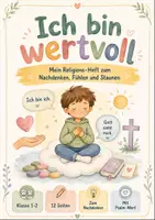 Vorschau - Stundenentwürfe - Ich bin wertvoll Materialpaket Klasse 1/2 - Seite 1