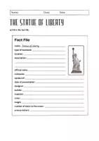 Vorschau - Arbeitsblätter - The Statue of Liberty (New York City): Reading and Writing (English) - Seite 2