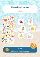 Aperçu - Apprentissages en autonomie - Le jeu cherche et trouve de l'été - Page de couverture
