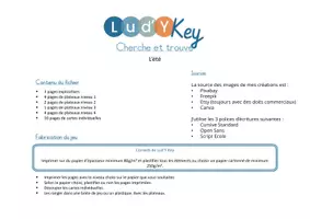 Aperçu - Apprentissages en autonomie - Le jeu cherche et trouve de l'été - Page 1